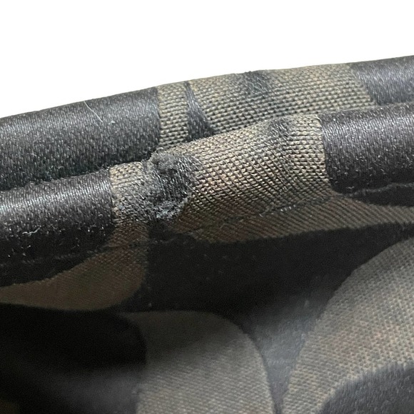 Coach Signature Optic Logo Chain Duffle Shoulder Bag Purse 19730 - Picture 10 of 16